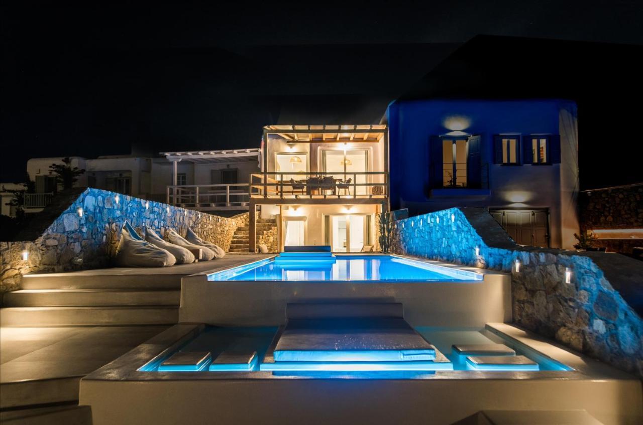 Villa Costa By Whitelist Mykonos Фтелия Экстерьер фото