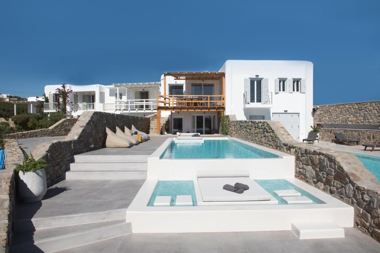 Villa Costa By Whitelist Mykonos Фтелия Экстерьер фото
