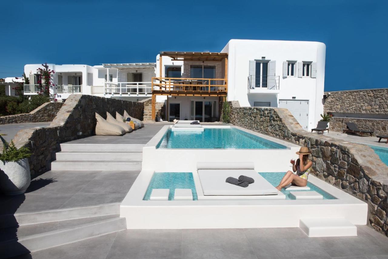 Villa Costa By Whitelist Mykonos Фтелия Экстерьер фото