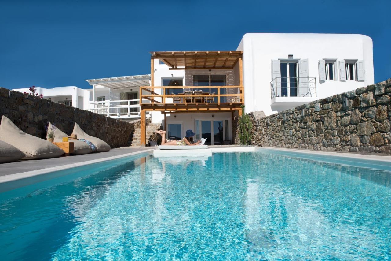 Villa Costa By Whitelist Mykonos Фтелия Экстерьер фото