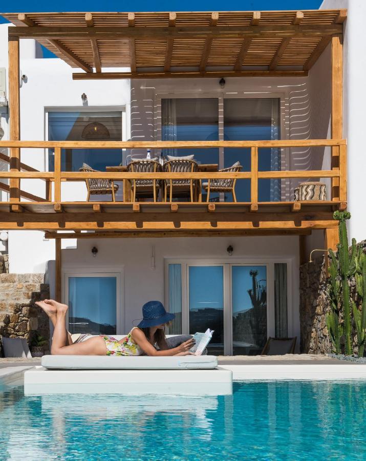 Villa Costa By Whitelist Mykonos Фтелия Экстерьер фото