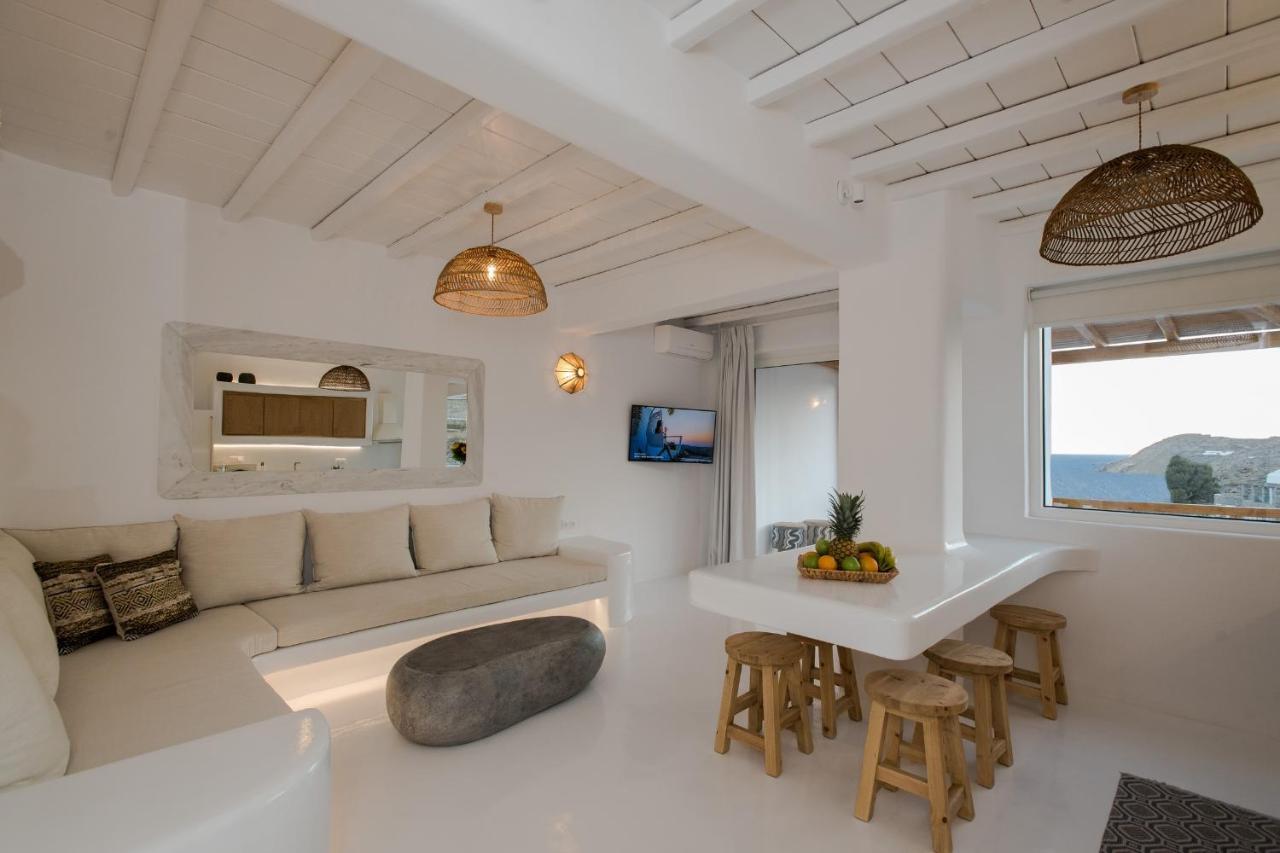 Villa Costa By Whitelist Mykonos Фтелия Экстерьер фото