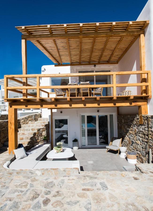Villa Costa By Whitelist Mykonos Фтелия Экстерьер фото