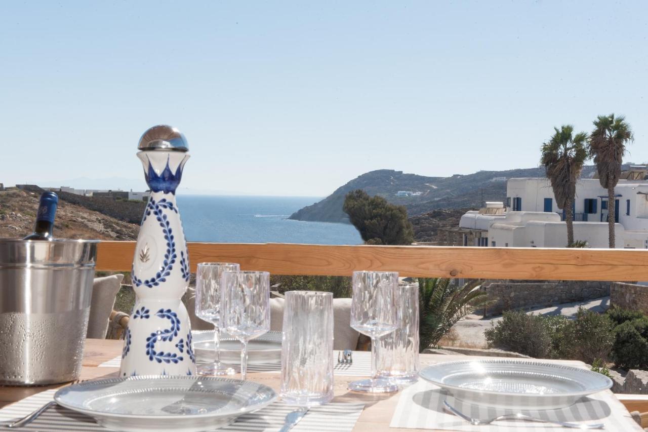 Villa Costa By Whitelist Mykonos Фтелия Экстерьер фото